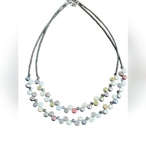 Lia Sophia Tahitian Necklace 16"-19"